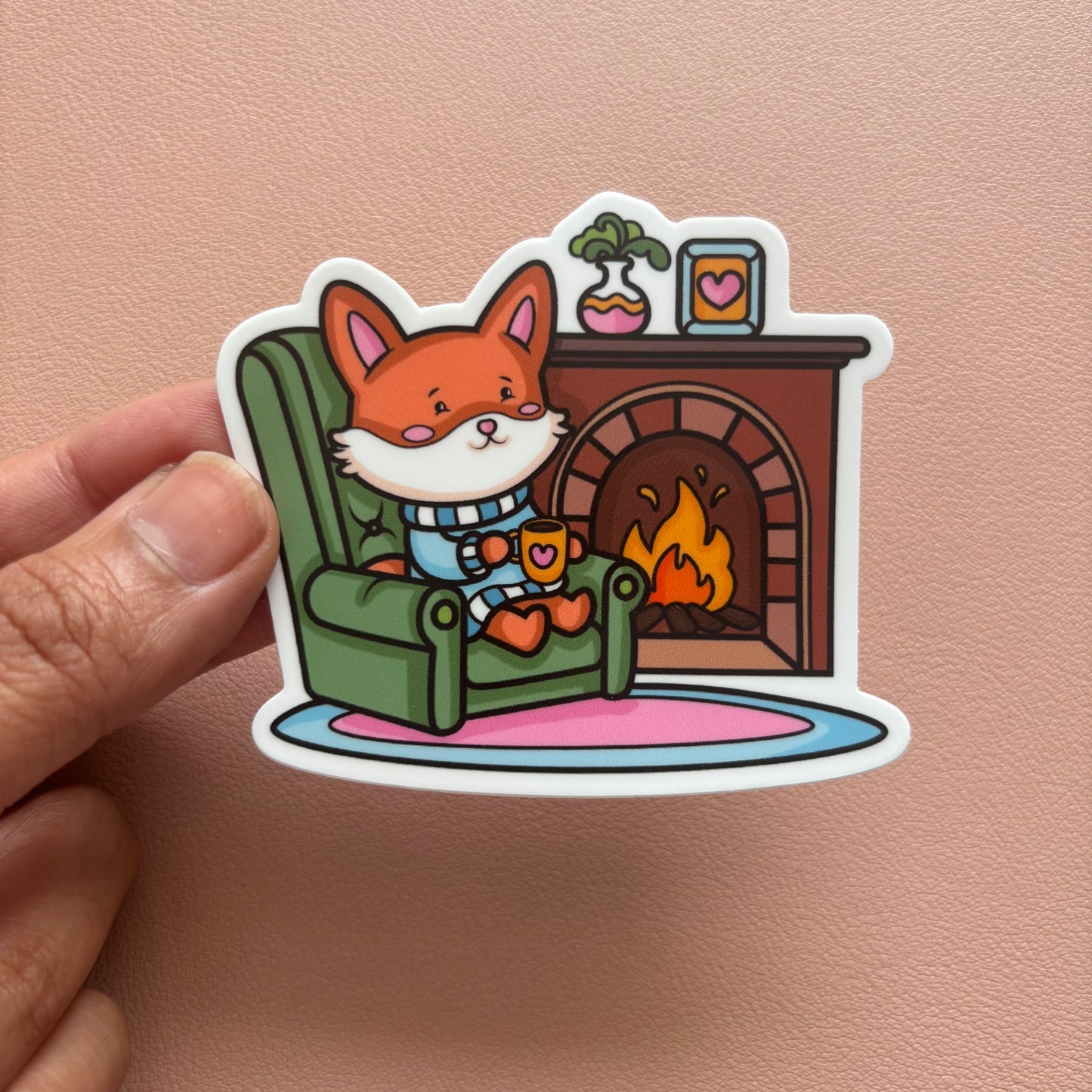 Ash: Warm & Toasty Sticker