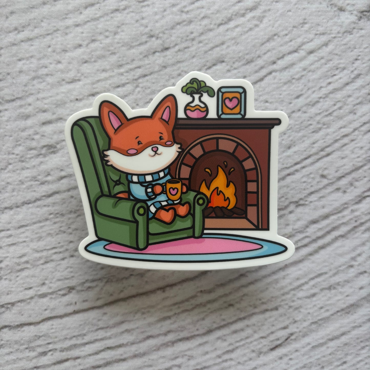 Ash: Warm & Toasty Sticker