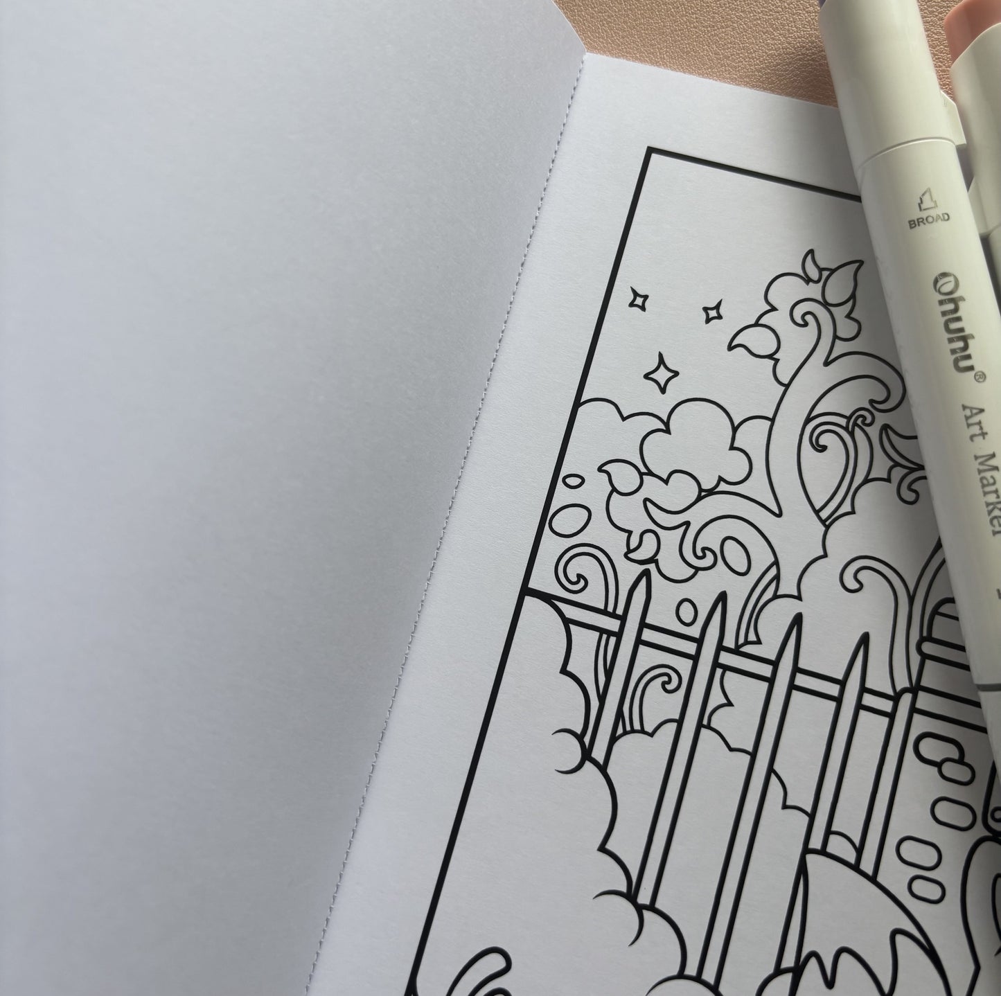 Ash & Echo: Forest of Wonders Coloring Book